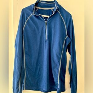 REI Polartec quarter zip super light base layer